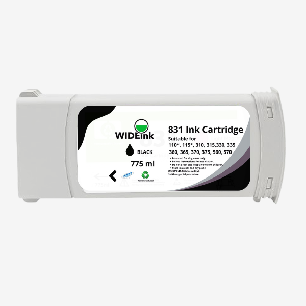 Cartucho de Tinta 831 LATEX BK 775 ML