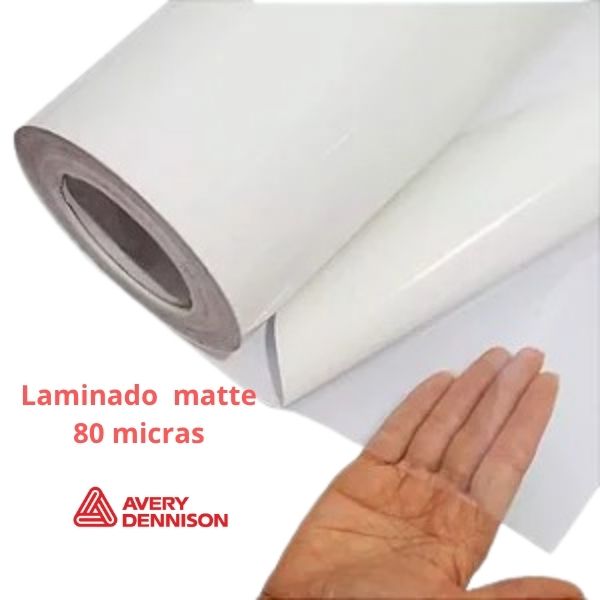 Avery DOL3800 | Laminado matte 80 micras| PVC monomérico