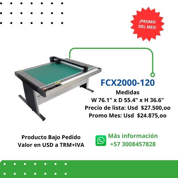 MESA DE CORTE GRAPHTEC FCX2000-120VC VACCUM