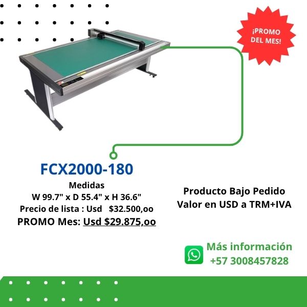 MESA DE CORTE GRAPHTEC FCX2000-180VC VACCUM