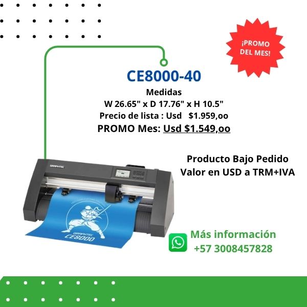 Plotter de corte Graphtec CE 8000-40
