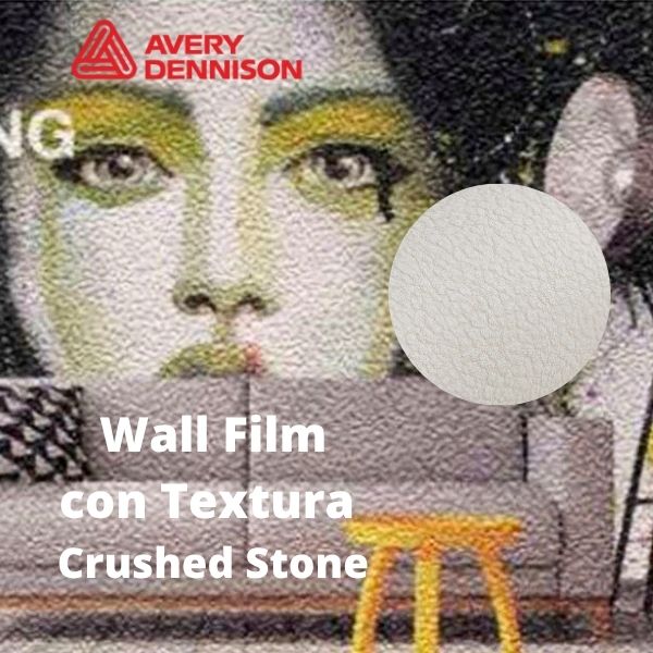 Vinilo texturizado  crushed stone