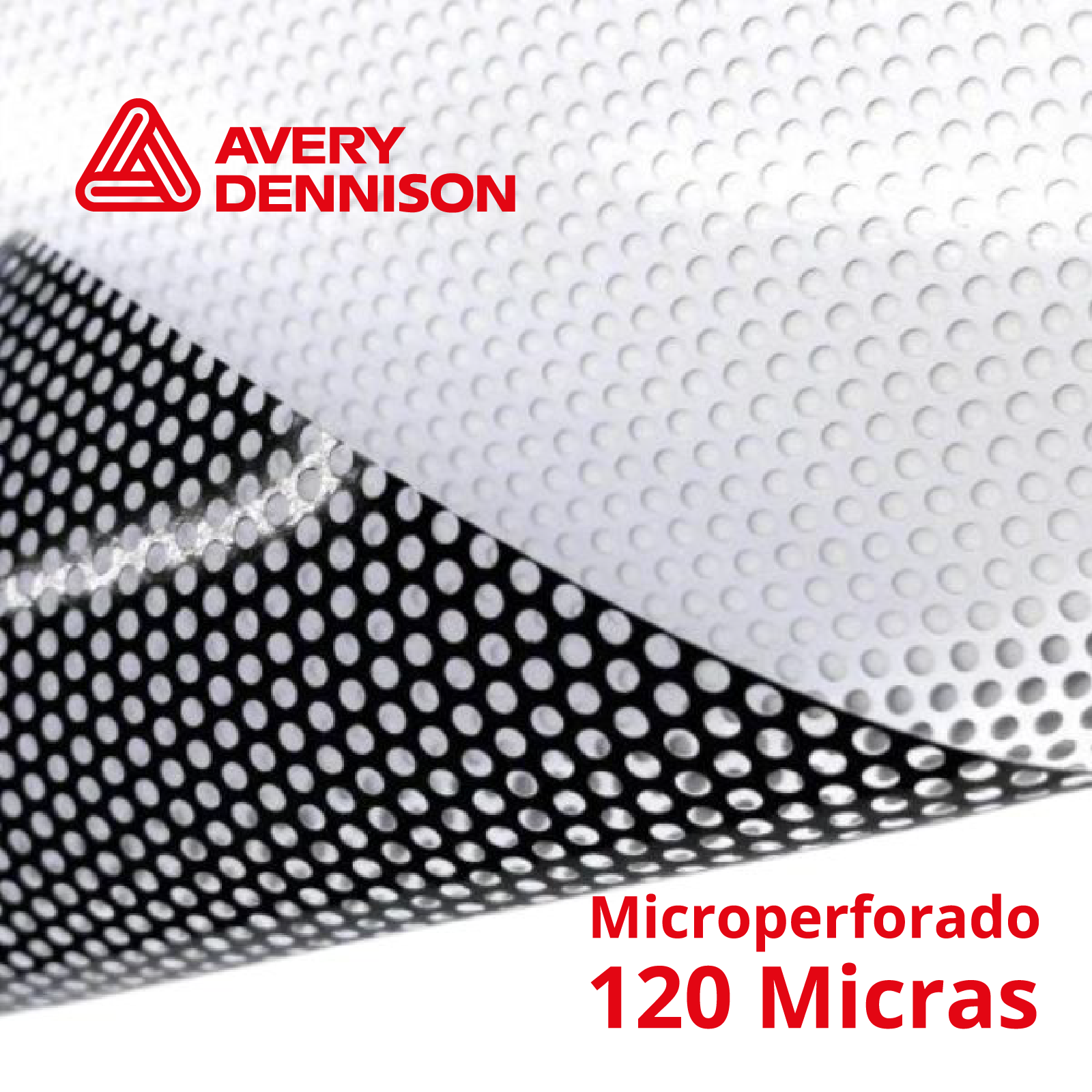 Vinilo Avery MICROPERFORADO PVC  MPI3707 |1.06|1.27|1.52|